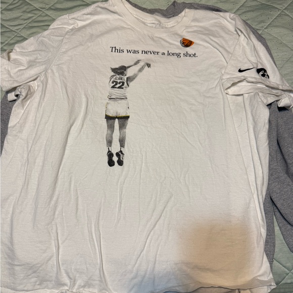 Nike Tops - "This was never a long shot." Caitlin Clark record breaker shirt